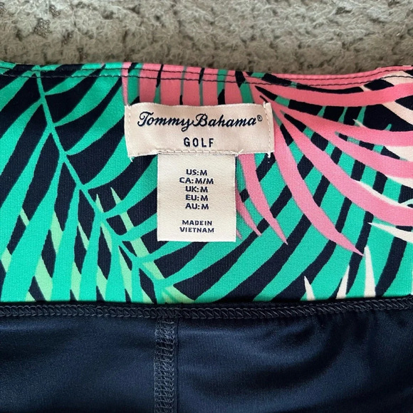 Women’s Tommy Bahama Active Golf Skort Skirt Tropical Print Size Medium EUC - Picture 5 of 7
